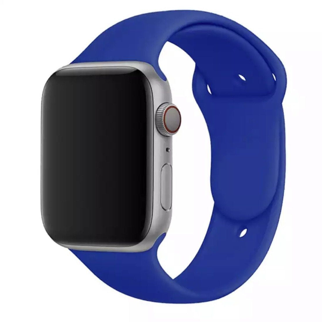 Apple Watchband Silicone Flash Blue Anca's Store 