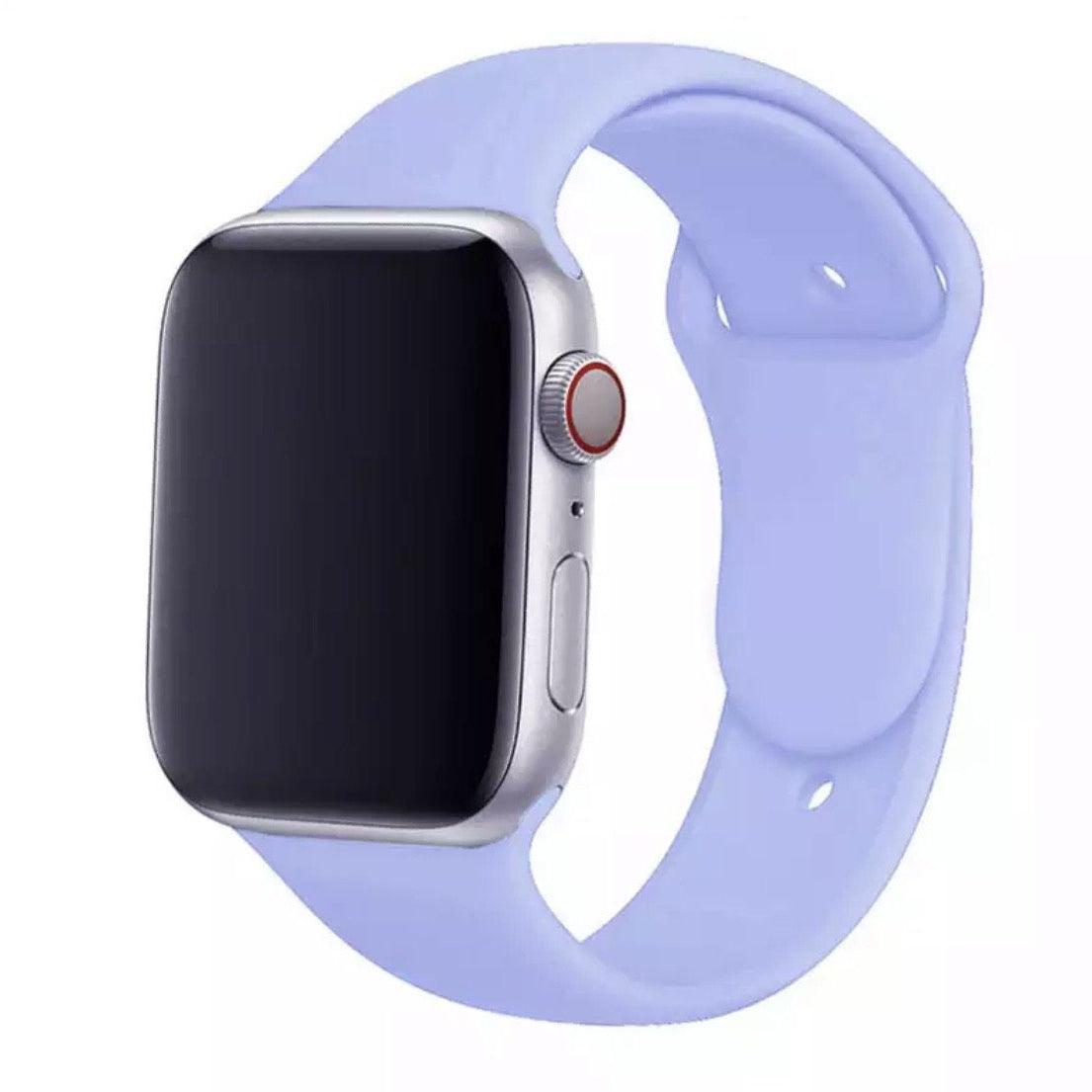 Apple Watchband Silicone Lila Anca's Store 