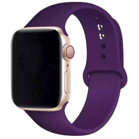 Apple Watchband Silicone New Purple Anca's Store 