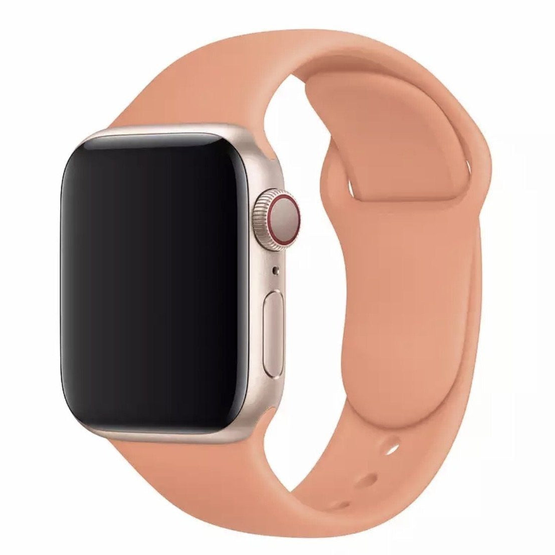 Apple Watchband Silicone Peach Anca's Store 
