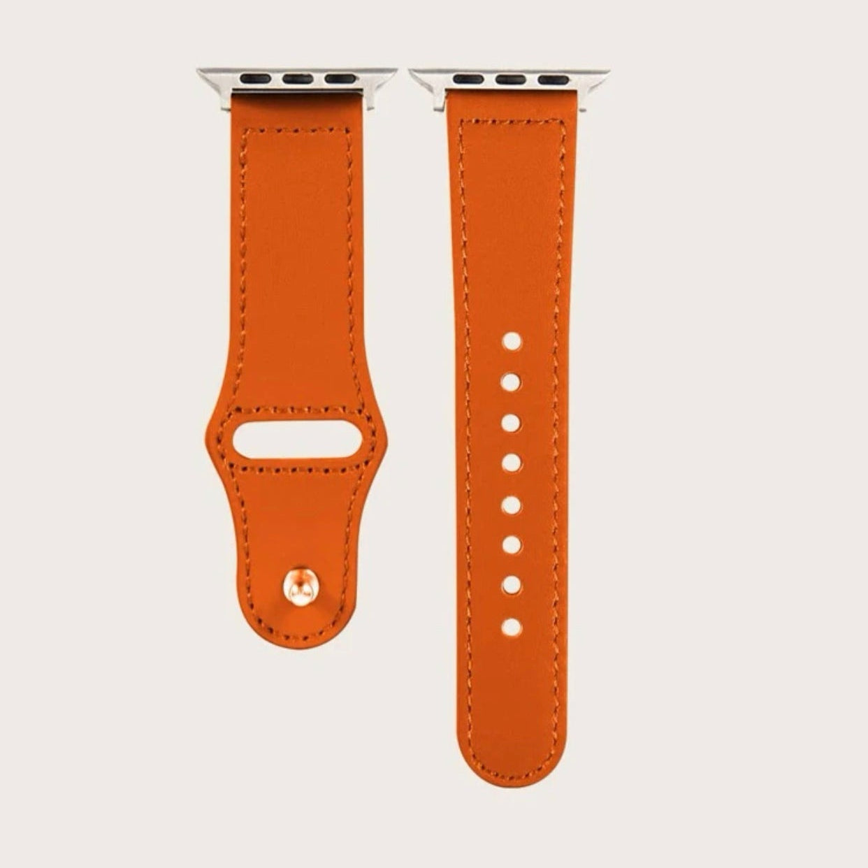 Curea Apple Watchband Leather Burnt Orange MOFT 