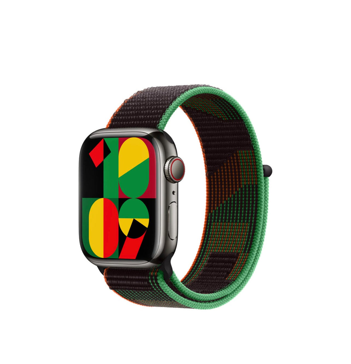 Curea Apple Watchband Nylon Black Unity Anca's Store 