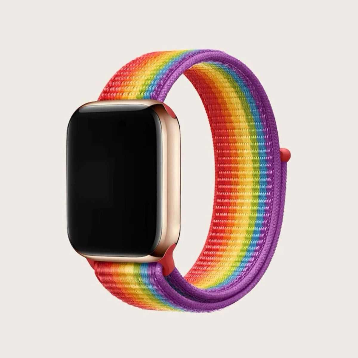Curea Apple Watchband Nylon Rainbow Anca's Store 