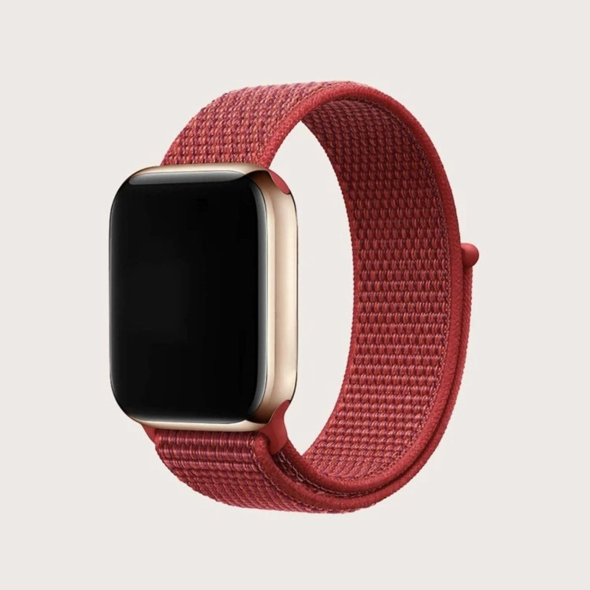 Curea Apple Watchband Nylon Red Anca's Store 