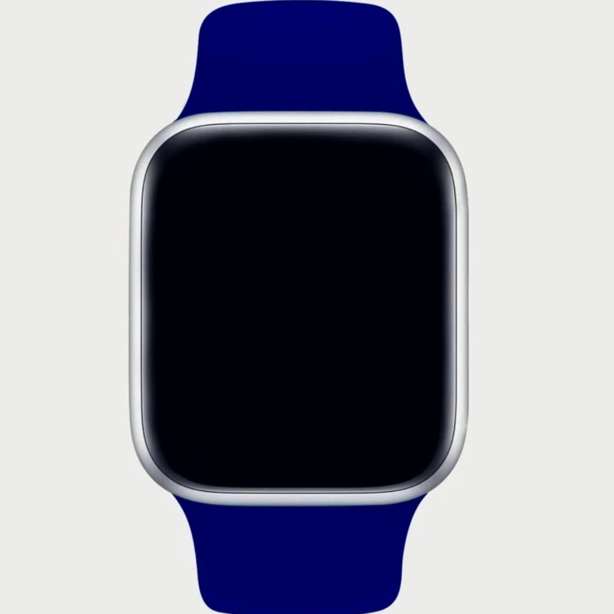 Curea Apple Watchband Silicone Blue Horizon Anca's Store 