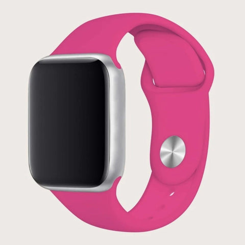 Curea Apple Watchband Silicone Magenta Anca's Store 