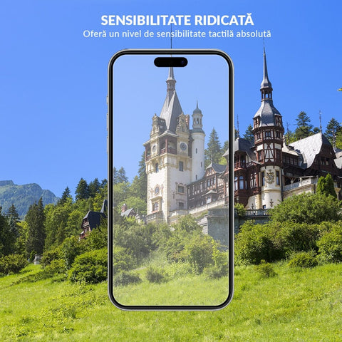 Folie din Sticla Securizata 9D + Kit Montaj iPhone 14 Pro Max Anca's Store 