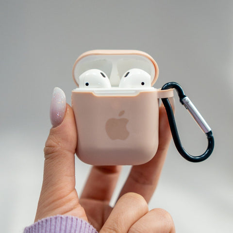 Husa AirPods 1/2 Silicone Case Pink Sand Anca's Store 