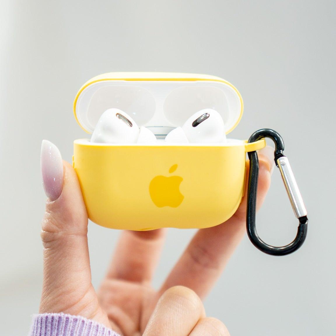 Husa AirPods Pro Silicone Case Canary Yellow Anca's Store 