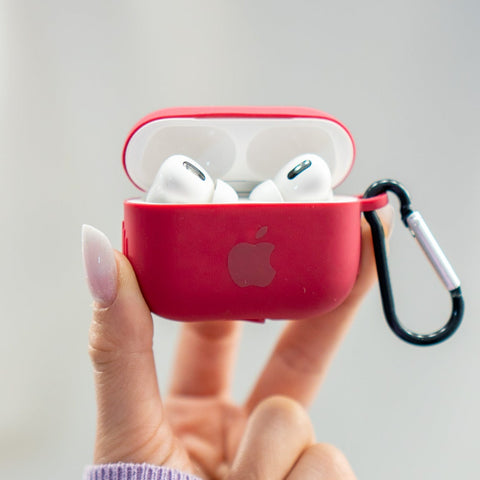 Husa AirPods Pro Silicone Case Rose Red Anca's Store 