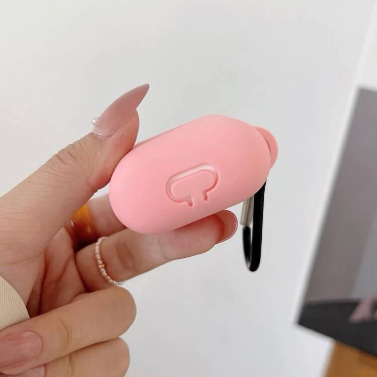 Husa AirPods Silicone Case Baby Pink Anca's Store 