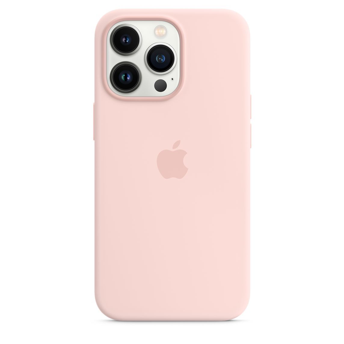 Husa cu MagSafe Apple Silicone Chalk Pink MOFT 